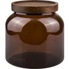 Mette Ditmer Luna Vorratsglas mit Deckel small 13 cm Brown Küchenbehälter 1.2L