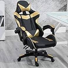 GANGUIO Gaming Racing Style Game PU-läder Vridbar PC 62 x 125 x 133 cm