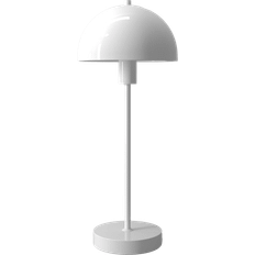 Herstal Vienda Glossy White Table Lamp 50cm