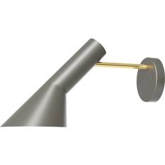 Belysning Louis Poulsen AJ Vägglampa HW Brass Warm Grey Vägglampa