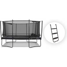 North Trampoline Legend Rectangular Trampoline 460x310cm + Safety Net + Ladder