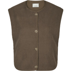 Neo noir teddy Neo Noir Mariko Teddy Vest - Taupe