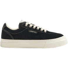 Stepney workers club S.W.C. Stepney Workers Club Dellow 02 Cupsole Suede Sneaker - Black