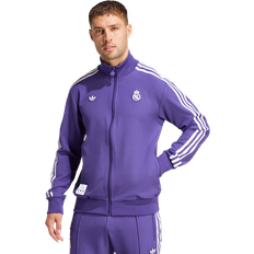 Real madrid trøje adidas Real Madrid Terrace Icons Lilla Træningsjakke