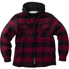 West Coast Choppers Hell Bent Flannel Hoodie Jacket