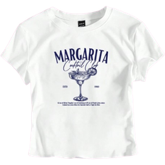 Shein Womens Summer Margarita Cocktail YK Crop Top