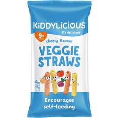 Kiddylicious Kiddylicious Toddler snacks Straws Multi Cheesy 12g 4pack
