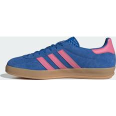 adidas Gazelle Indoor Shoes - Blue/Bliss Pink/Gum