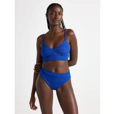 Blåa Bikiniunderdelar Lindex Bikiniunderdel Hög Midja