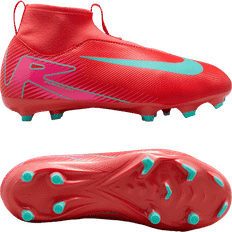 Barnskor Nike Kids Zoom Mercurial Superfly 10 Academy FG/MG - Ember Glow/Aurora Green