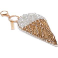 Aldo Scoops Ice Cream Bag Charm - Gold/Brown