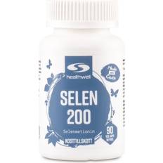 Selen 200 Healthwell Selen 200, 100 kaps 90 st