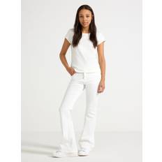 Dam - Vita Byxor & Shorts Lindex Flared Leg Jeans