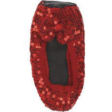 Shoes Fun Costumes Red Sequin Ruby Shoe Toppers Kid's Costume Shoes One-Size