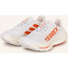 adidas Terrex Agravic Speed Ultra Trail Running Shoes - Cloud White/Impact Orange/Dash Grey