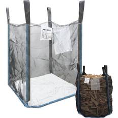 Garden Bags Arebos Premium Wood Bag 100x100x120 cm with 4 Loops 120L