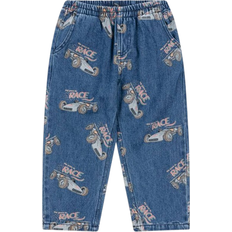 Bilar Byxor Barnkläder Konges Sløjd Magot Pants, Race Denim 4Y