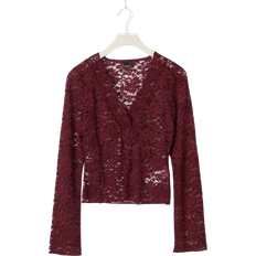 Polyamid Blusar Gina Tricot Lace Top