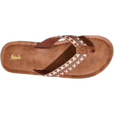 Shein Fashion Flip Flops For Women, Embroidery Detail Toe Post Design Slippers
