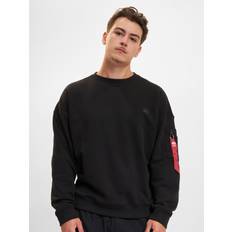 Alpha Industries Unisex Överdelar Alpha Industries Essentials Rl Sweater - Svart