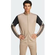 Beige - Træningstøj Overtøj adidas Squadra 25 Træningsjakke - Blanch Cargo/Black/Warm Vanilla