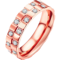 ANNEBRAUNER Chess Rose/White