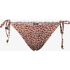 Vero Moda Women Bikini Bottoms Vero Moda Textured Applique Tie Side Bikini Bottoms - Arabian Spice