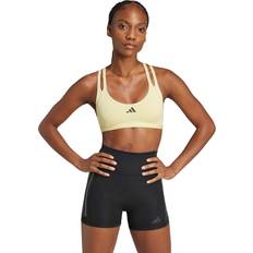 Fitness & Gym - Yellow Bras adidas Aeroimpact Light Support Sports BH Dame