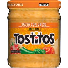 Spices, Flavoring & Sauces Tostitos Tostitos Medium Salsa con Queso Dip 15oz 15oz 1pack