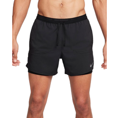 Nike Men's Nike Stride Dri-FIT 2-in-1 Shorts Black/Black/Black/Reflective Silv
