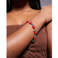 Red Bracelets Kaiia Strawberry Bracelet - Red