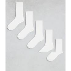 Arket Underwear Arket RIB Ankle Socks 5 Pack - White