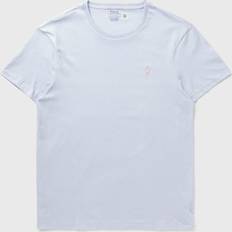 Herre - Polo T-shirts Polo Ralph Lauren T-shirt Med Ikonlogo I Tilpasset Pasform - Lyseblå