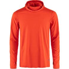 Sun hoodie Fjällräven Abisko Sun-Hoodie - Flame Orange