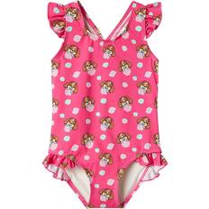 Brown Swimwear Name It Kids' Paw Patrol Swimsuit - Pink