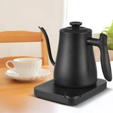 Kettles Tomtop Jms Gooseneck Electric Kettle with Thermometer 1L