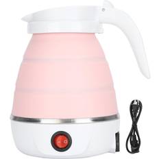Cosy@home Folding Water Boiler Portable Silicone Household Electric Kettle 400W Pink