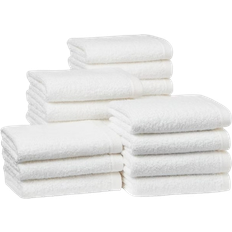 Room Essentials 18pk Everyday Washcloths Kitchen Towel White (30.5x30.5cm)