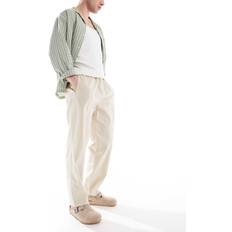 Pull&Bear Blend Trousers - Sand