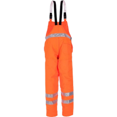 Grube Warn Und Schnittschutz Latzhose Mit Rundum Schnittschutz - Orange