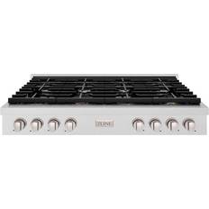 Cooktops ZLINE Paramount 48 in 8-Burner Porcelain Cooktop
