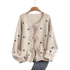Shein Herz-Dekor Strickjacke - Herbst/Winter