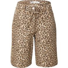 Only Onlnaomi String Aop Bermuda Shorts - Brun