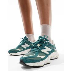 New balance 9060 trainers New Balance 9060 Trainers - Dark Green/White