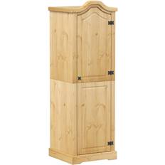vidaXL Corona 55 x 52 x 170 cm Massiv Furu Garderob 55x170cm