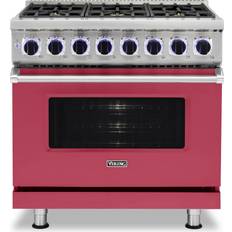 Ranges Viking VDR73626BLP 7 Series 36 Inch Wide 5.6 Cu Ft Free Standing Dual Fuel Range