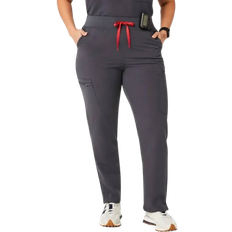 Figs Womens Charcoal Yola High Waisted Skinny Scrub Pants