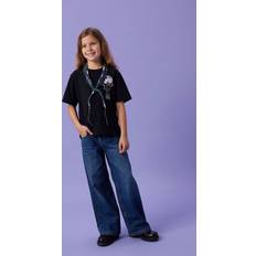 Name It Multifarvet T-shirts Name It Bluser & T-shirt - NkfFeyre Tswift - Black