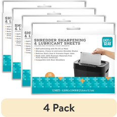 Shredders Aurora Pen + Gear Self-Lubricating Shredder Sheets 12 Count 4 Pack