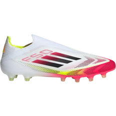 Adidas f50 elite fg adidas F50 Elite Laceless Artificial Grass Cleats - Cloud White